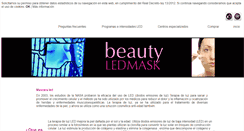 Desktop Screenshot of beautyledmask.com